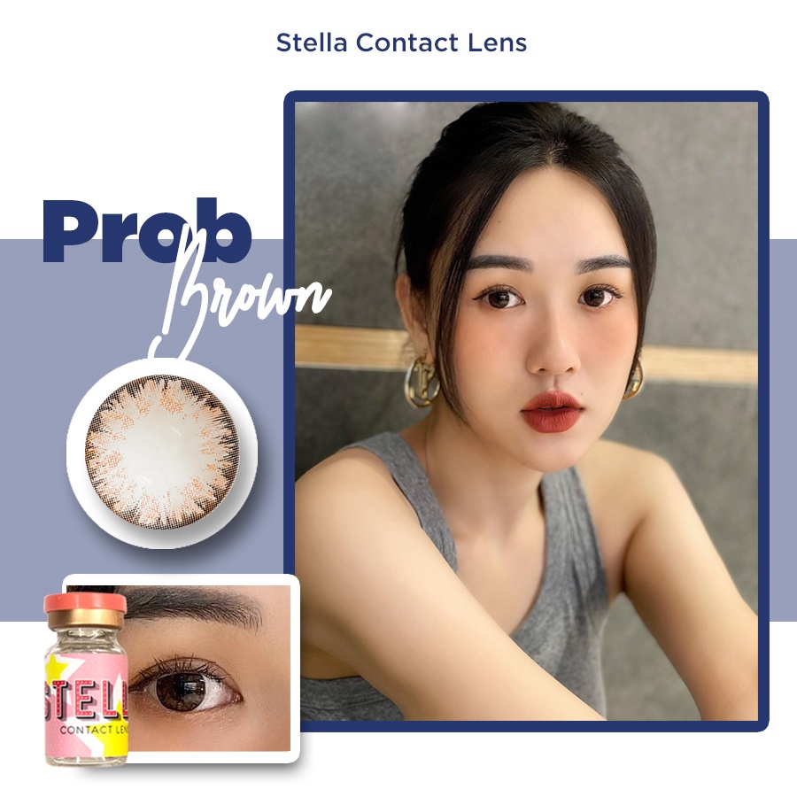 Kính áp tròng - Prob Brown