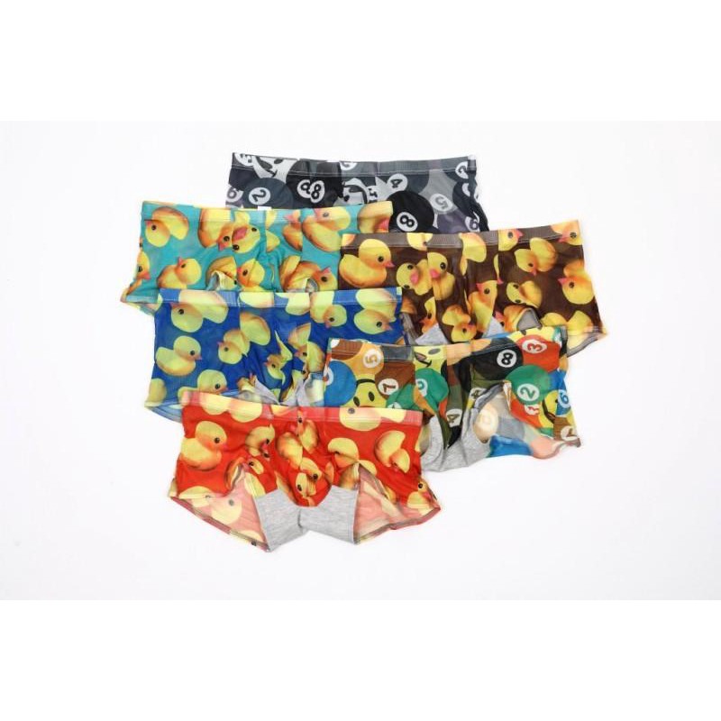 Quần lót nam, Quần lót boxer in hình họa tiết
