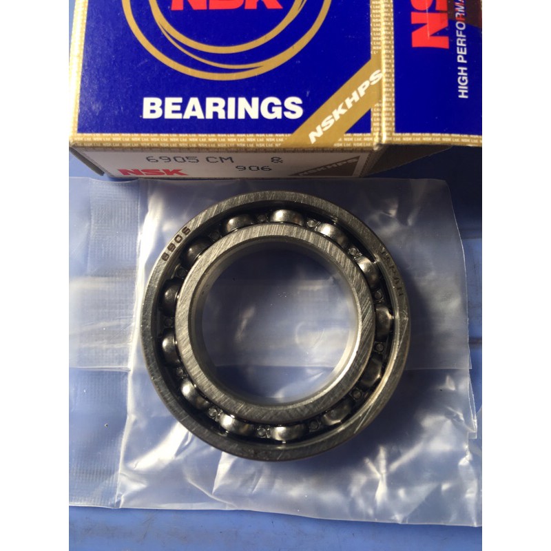 Vòng bi, bạc đạn NSK 6905 CM zin cho cam xe máy.