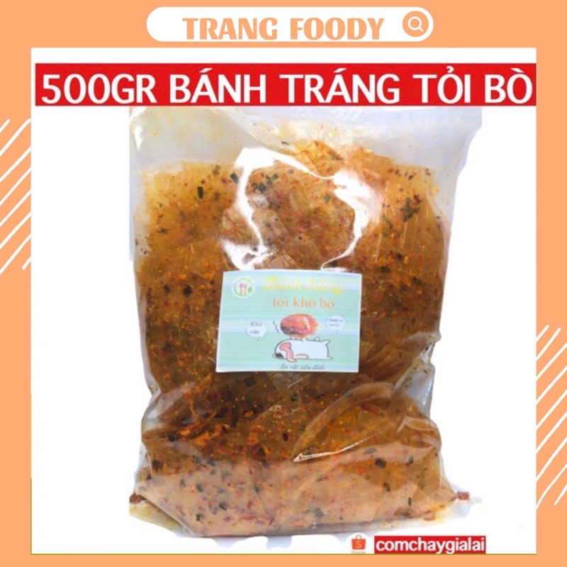 500gr bánh tráng tỏi bò độc quyền siêu ngon