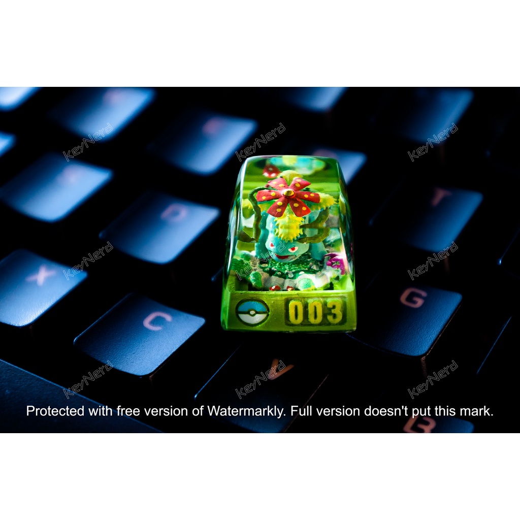 Keycap resin pokemon - nút bàn phím cơ - artisan