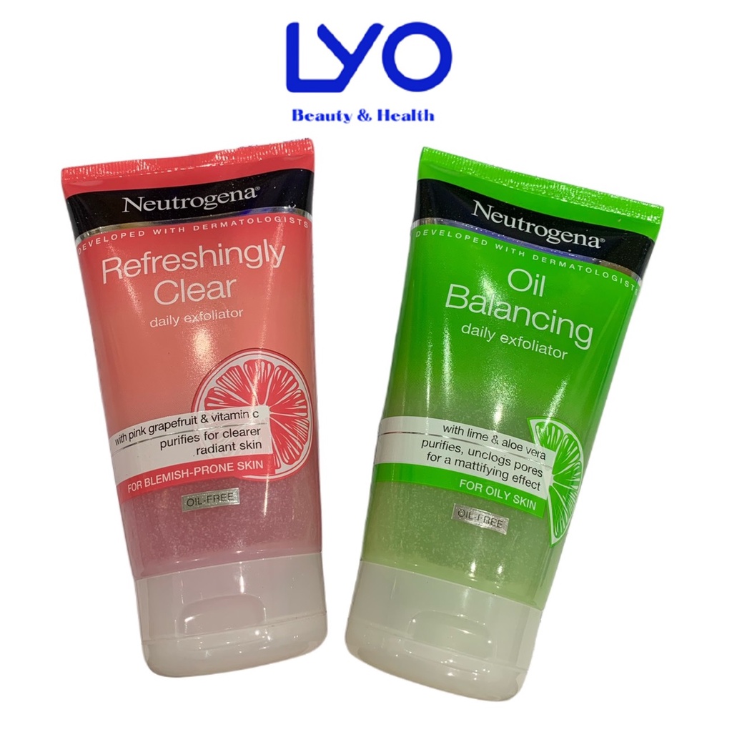 sữa rửa mặt Neutrogena oil balancing refreshingly clear 150ml