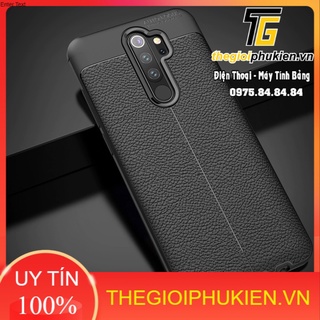 Ốp lưng Xiaomi Redmi Note 8 Pro Silicon giả da Auto Focus