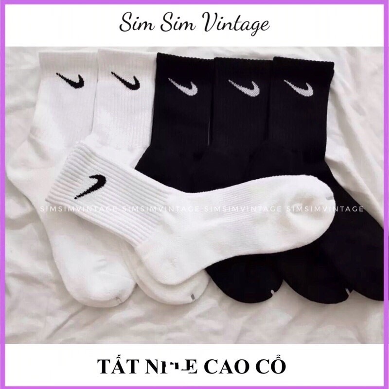 Tất thể Thao Unisex Cổ Cao Đẹp