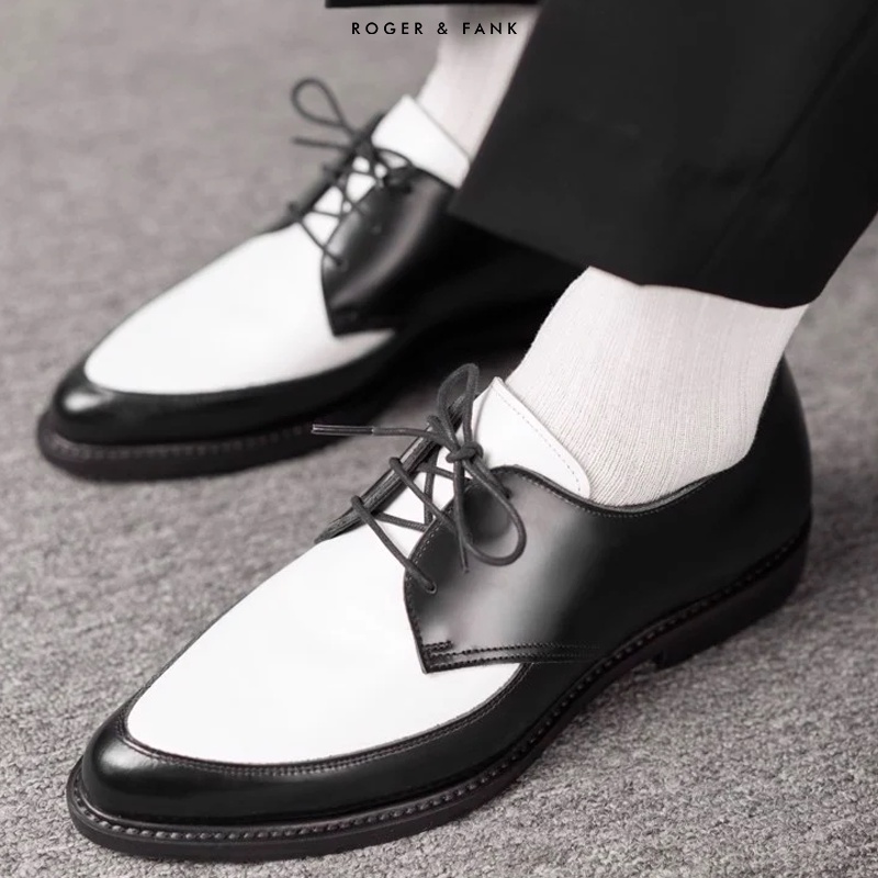 Giày da cao cấp derby ROGER & FANK DB350