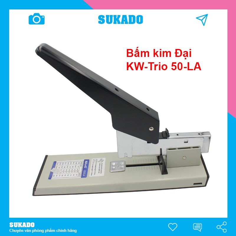 Máy bấm kim Đại KW-Trio 50LA chính hãng SUKADO BK50LA