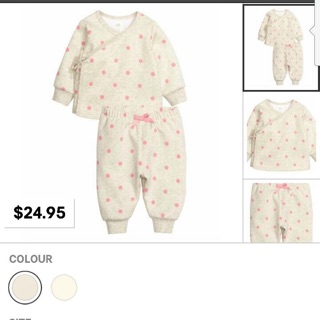 Bộ bé gái H&M buộc dây