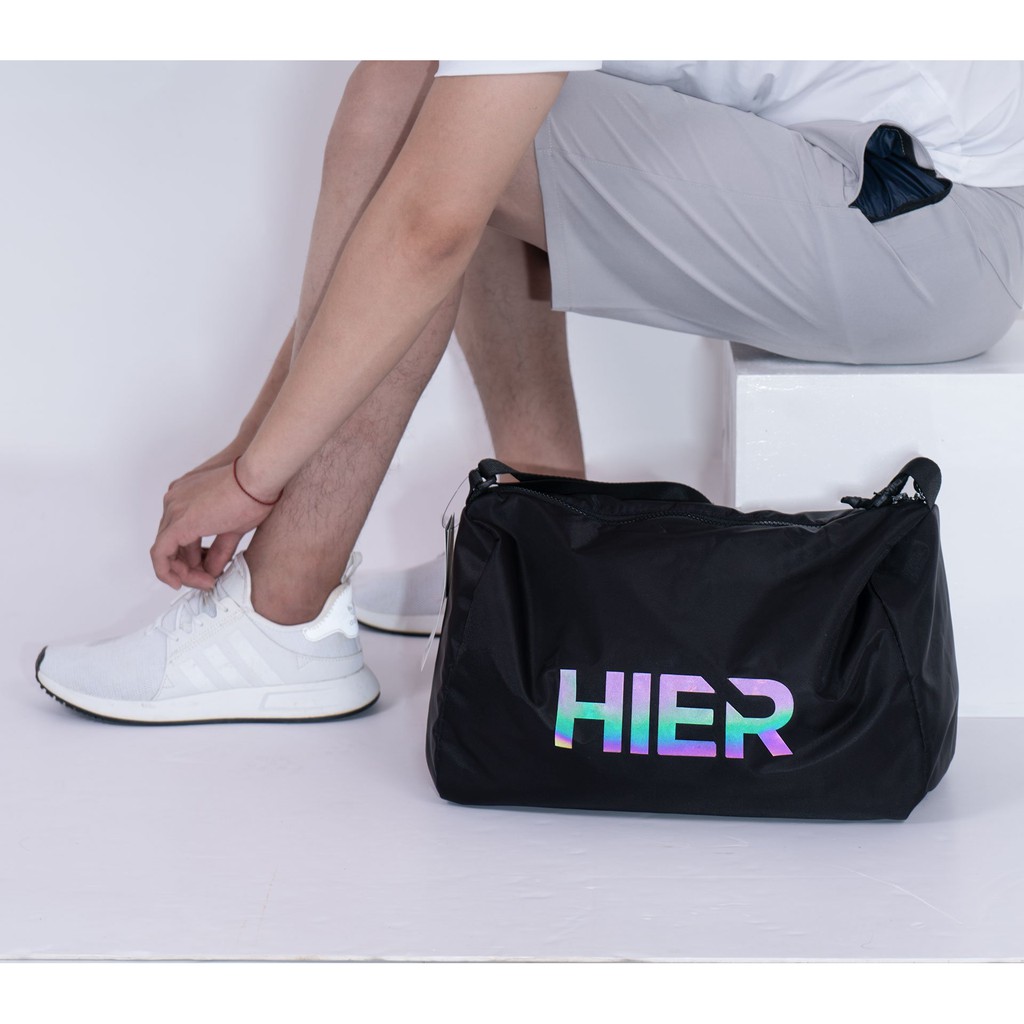 Túi Trống Du Lịch Thể Thao Tập Gym  Chính Hãng Hier Reflective Đeo Chéo Cỡ Nhỏ Chống Nước