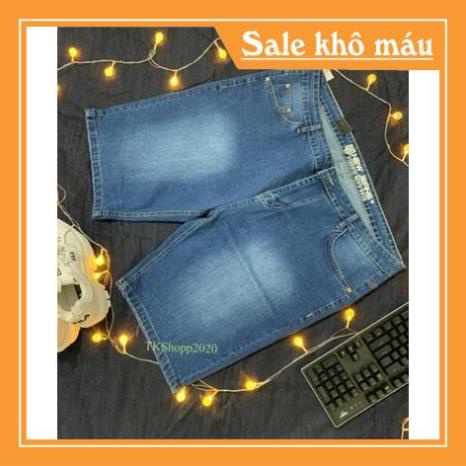 Quần Jean lửng nam BIGSIZE < 120kg (Size 36-44) -b11