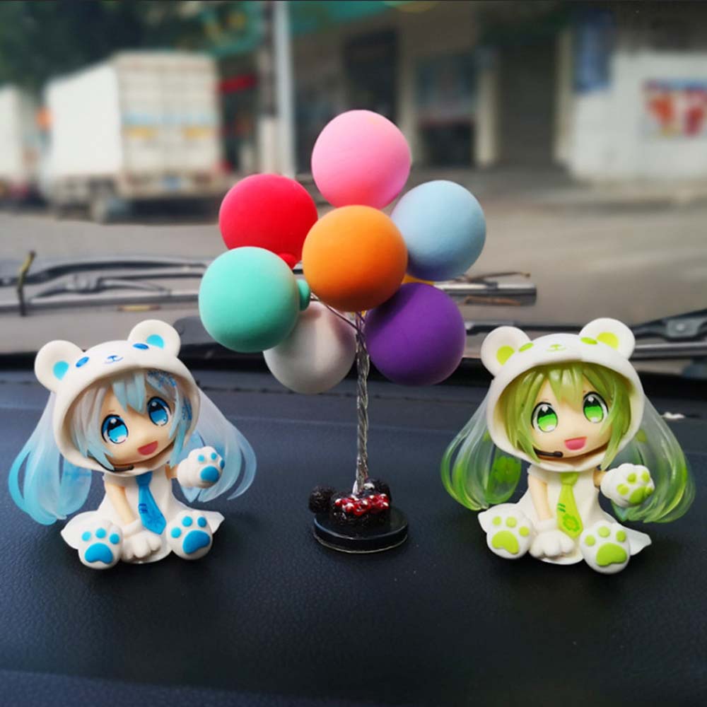 Aaron1 Mô Hình Nhân Vật Hatsune Miku Mini Bằng Pvc Nhiều Màu Sắc