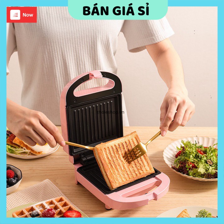 Máy làm bánh mì sandwich 𝑭𝑹𝑬𝑬𝑺𝑯𝑰𝑷 Máy Nướng Bánh Mì - Bếp Nướng  9587