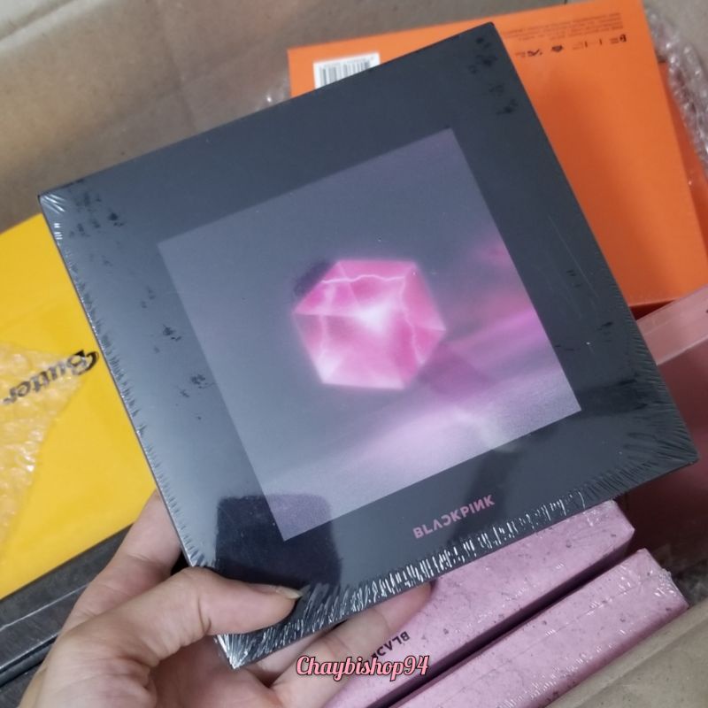 Hộp ảnh album BLACKPINK Square up (nguyên seal)