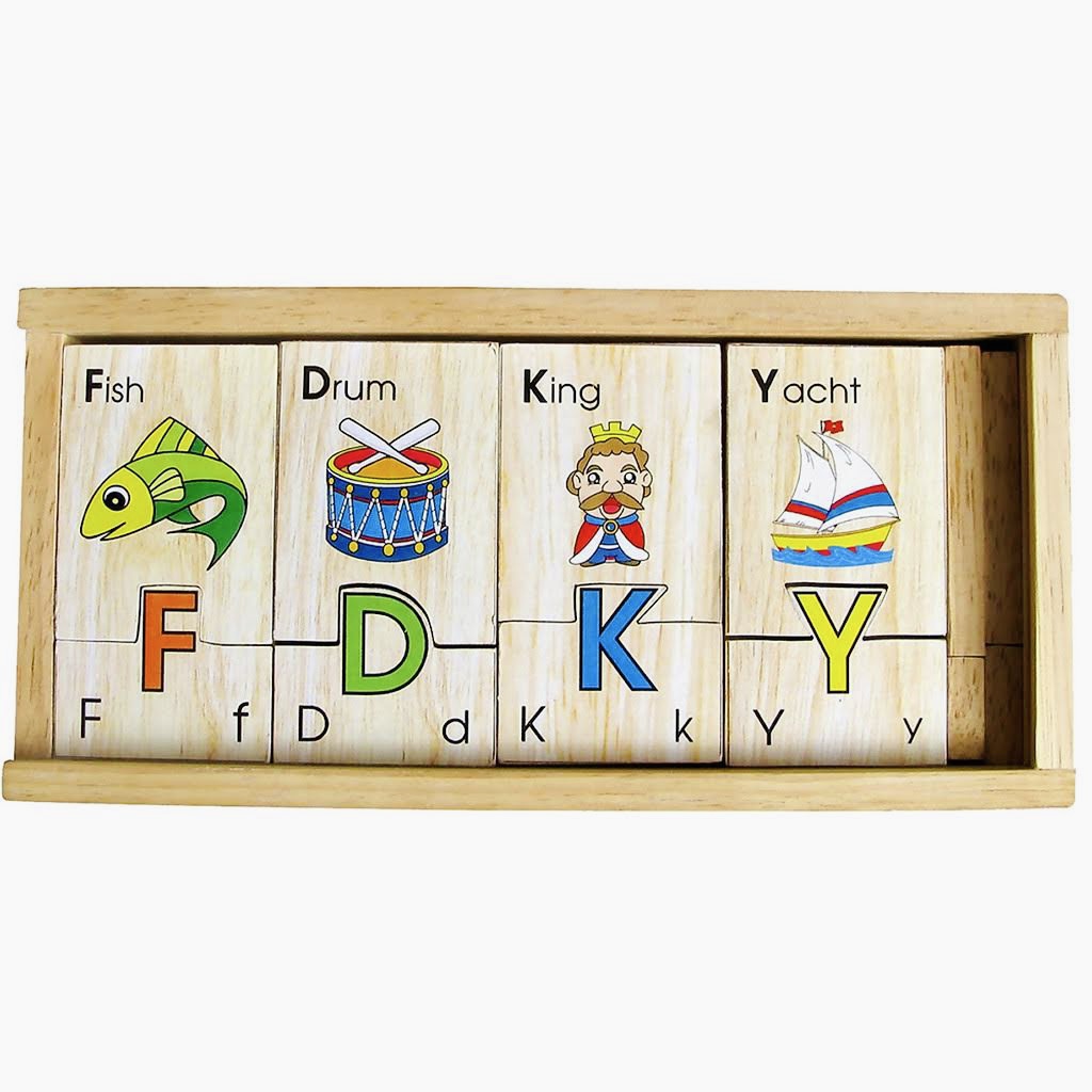 Đồ chơi gỗ Bộ tìm chữ cái tiếng Anh Winwintoys