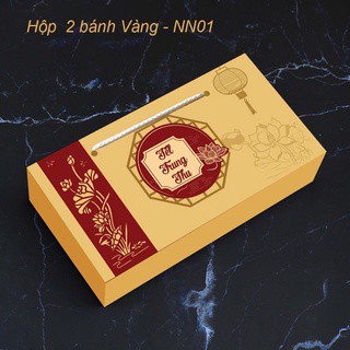 Hộp Đựng 2 Bánh Trung Thu Mẫu Mới 2022
