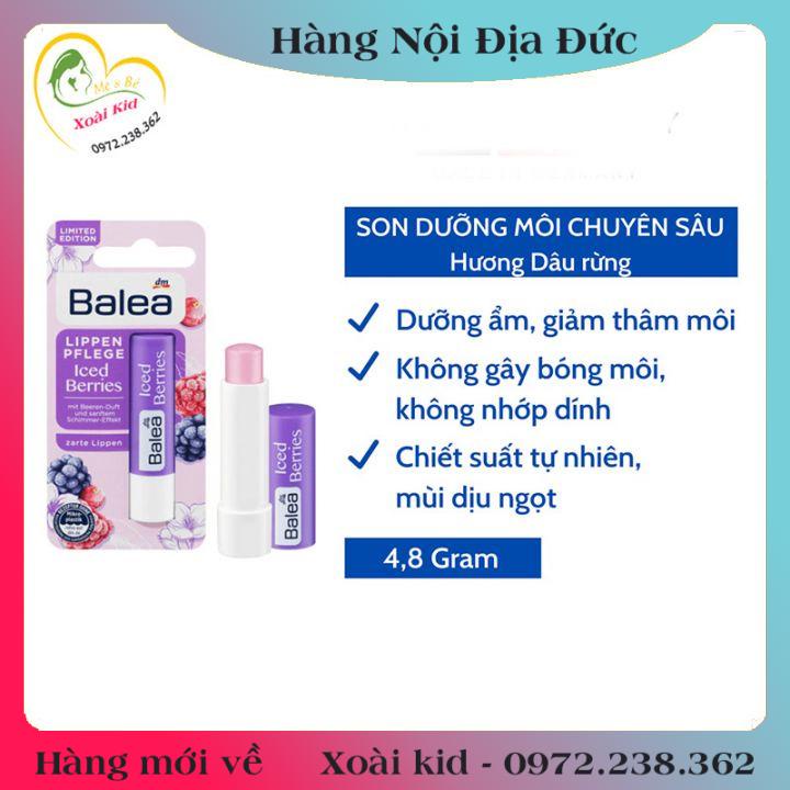 [auth] Son dưỡng môi  giúp môi căng bóng, mềm mịn Balea nội địa Đức,Đủ Bill [Hot]