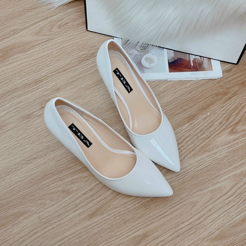 Bán sỉ giày cao hót hot hit da bóng gót nhọn đế đỏ full box xịn xò