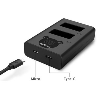 Mua Sạc pin đôi LCD LP-E8 Kingma
