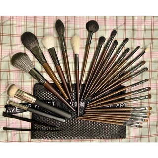 XẢ HÀNG Bộ cọ chuyên nghiệp 28 cây tổng hợp lông tự nhiên cán gỗ minhonshop Hàng Có Sẵn