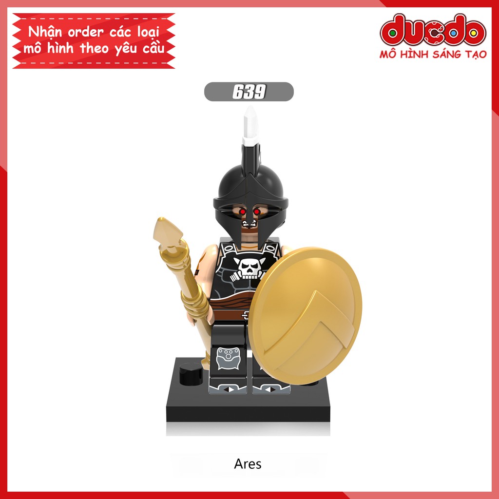 Minifigures các nhân vật thần binh, thổ dân, chiến thần siêu đẹp - Đồ Chơi Lắp Ghép Xếp Hình Mini Mô hình XINH 0163