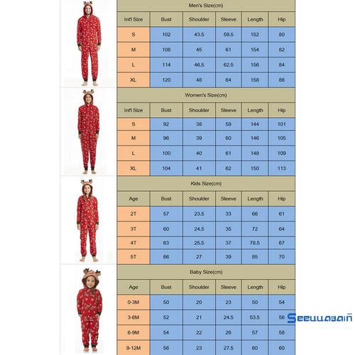 Pajamas họa tiết giáng sinh đáng yêu dành cho gia đình