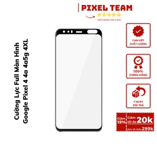 Kính cường lực google pixel 4 4a 4a5g 4xl full màn viền đen cao cấp