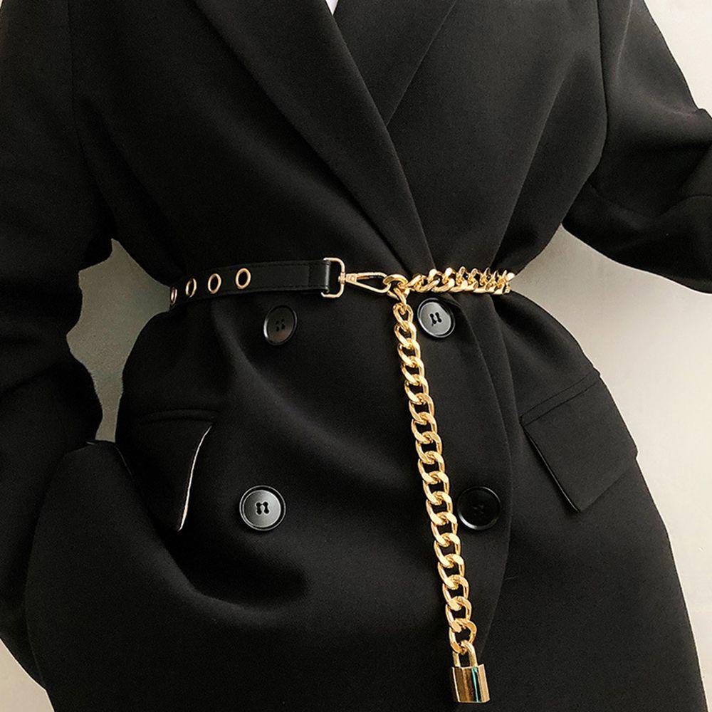 Thắt Lưng Dây Xích Phong Cách Punk Chất Lượng Cao Cho Nữ