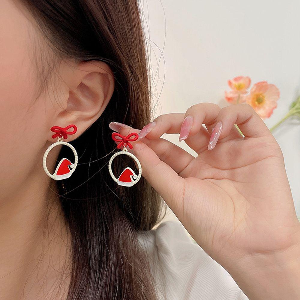 Khuyên Tai Thắt Nơ Phong Cách Hàn Quốc Sáng Tạo Cho Nữ