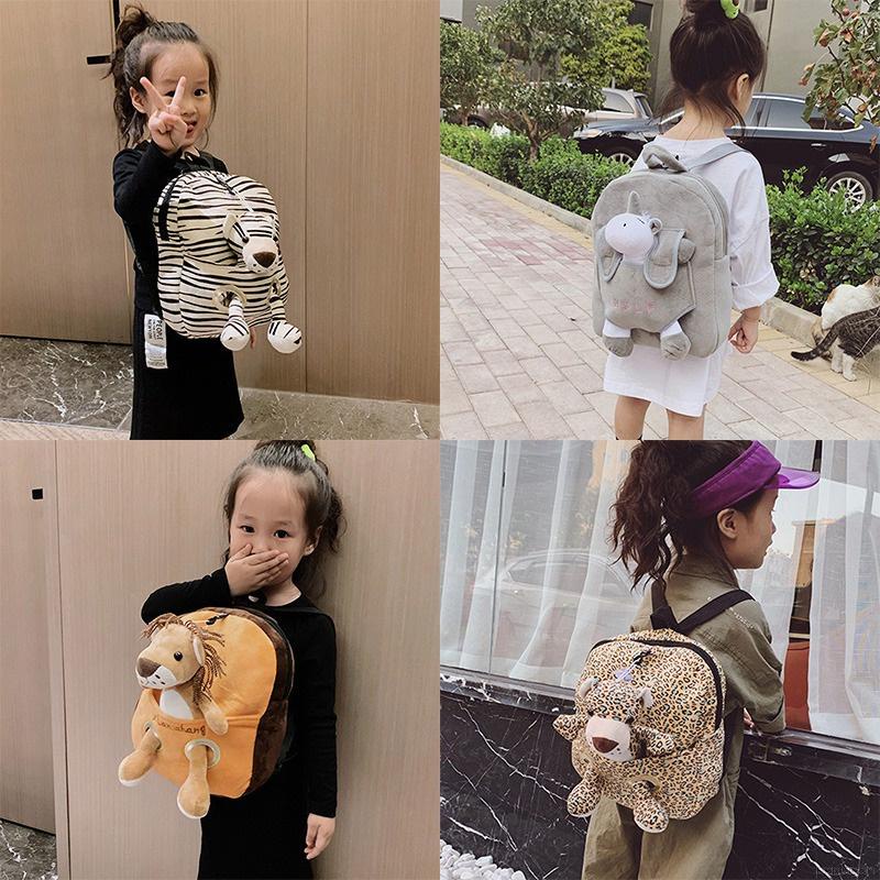 Ba Lô Đi Học Chống Thất Lạc Hình Động Vật Hoạt Hình Dễ Thương Cho Bé