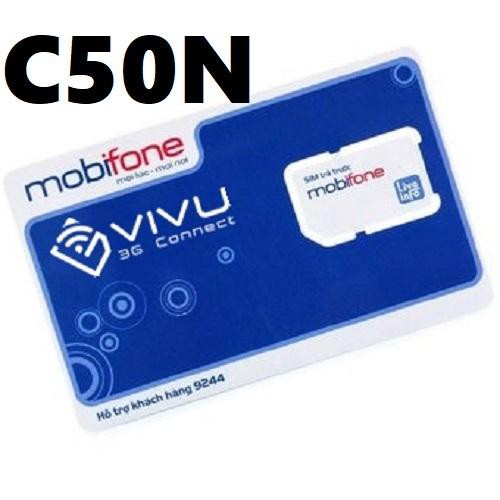 Sim Mobi C50N Dùng Nghe Gọi Xả Láng Trọn gói 30gb thả ga truy cập
