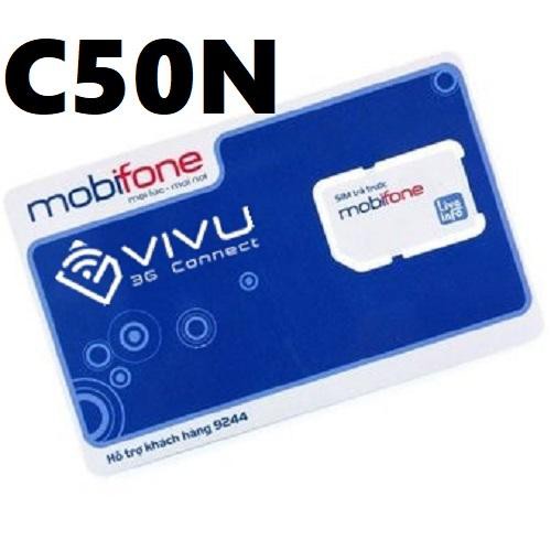 Sim 4G Mobifone Gói C50N GÓI CƯỚC 4G MOBI HƠN CẢ TỐC ĐỘ - C50N TẬN HƯỞNG CUỘC SỐNG HÃY MUA NGAY GÓI CƯỚC C50N NÀY NHÉ