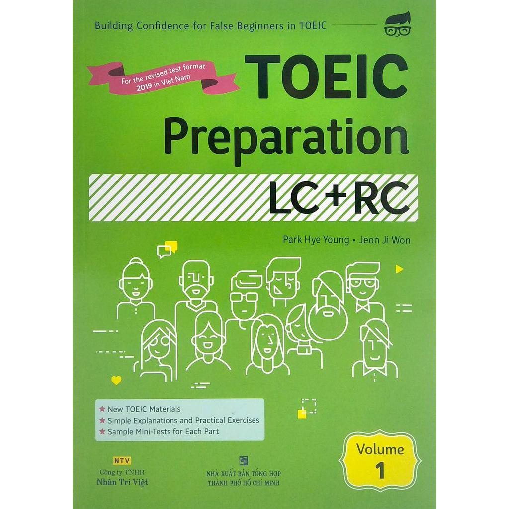 Sách TOEIC Preparation LC+RC – Volume 1