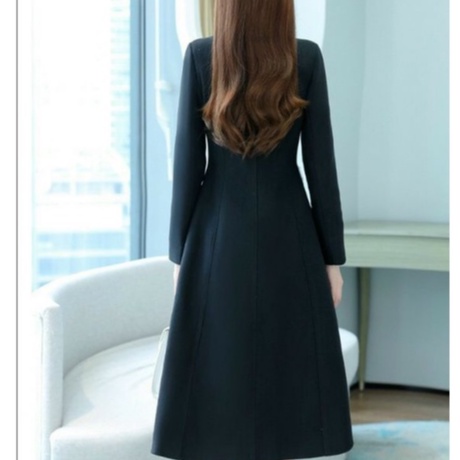 Áo Khoác Nữ Dáng Dài - Áo Dạ Cổ Đứng Dáng Xoè Cao Cấp Quảng Châu Siêu Ấm Sang Trọng | BigBuy360 - bigbuy360.vn