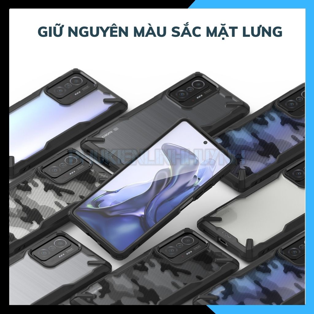 Xiaomi Mi 11T Mi 11T Pro_Ốp lưng chống sốc Ringke Fusion X chính hãng