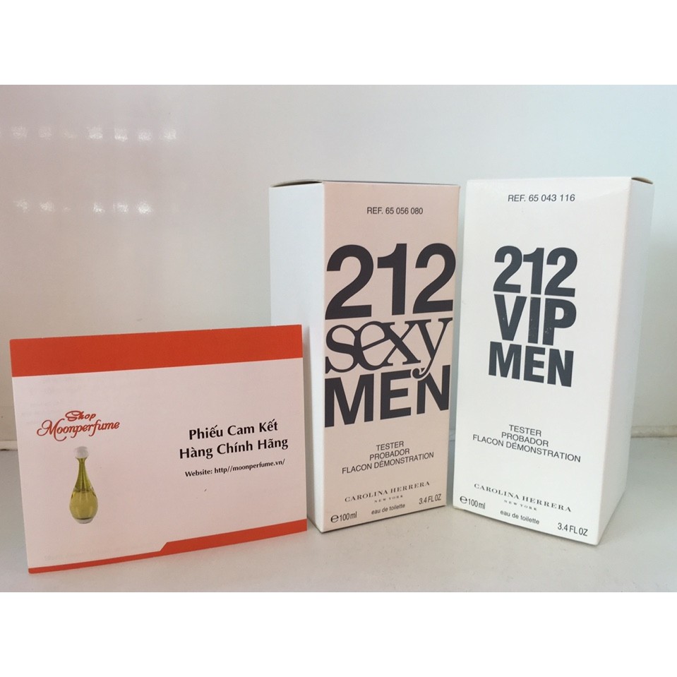 [Mã COSSALE27 giảm 80K đơn 1000K] Nước hoa 212 vip 100ml tester hộp trắng như hình | BigBuy360 - bigbuy360.vn