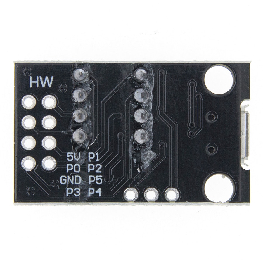 Bo Mạch Phát Triển Lập Trình Cho Attiny13A/Attiny25/Attiny45/Attiny85