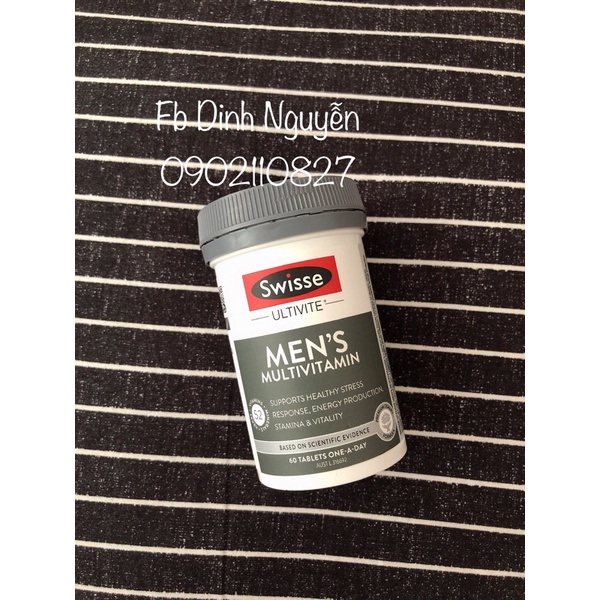 Vitamin tổng hợp Swisse Men's/Women's Ultivite Multivitamin | Thế Giới Skin Care