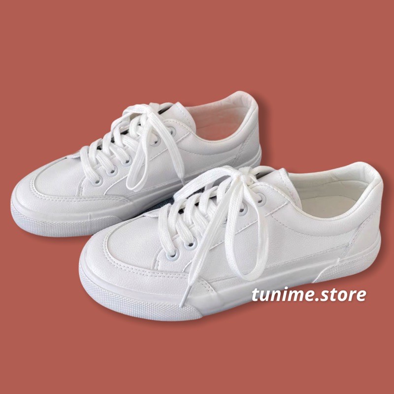 (CÓ SĂN -Video, Ảnh thật) Giày Sneaker Ulzzang Trắng Tinh