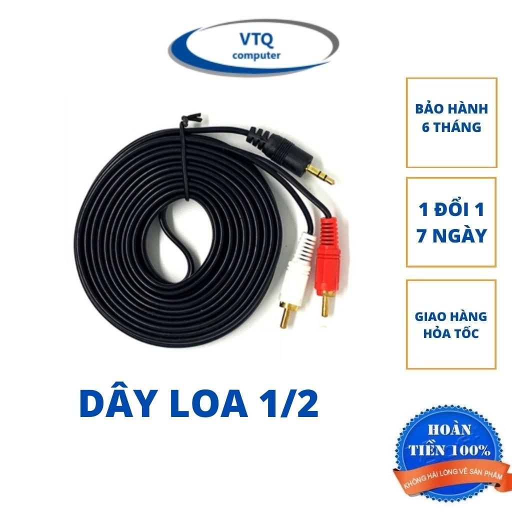 Dây loa 1 ra 2, Dây loa 1 ra 2 đầu hoa sen 1.5m, 3m, 5m hàng chất lượng giá tốt.shopphukienvtq