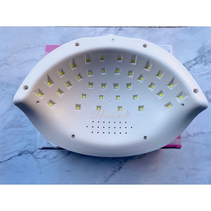 Máy hơ gel lugx 72w máy hơ 2 tay 2 chân lg203