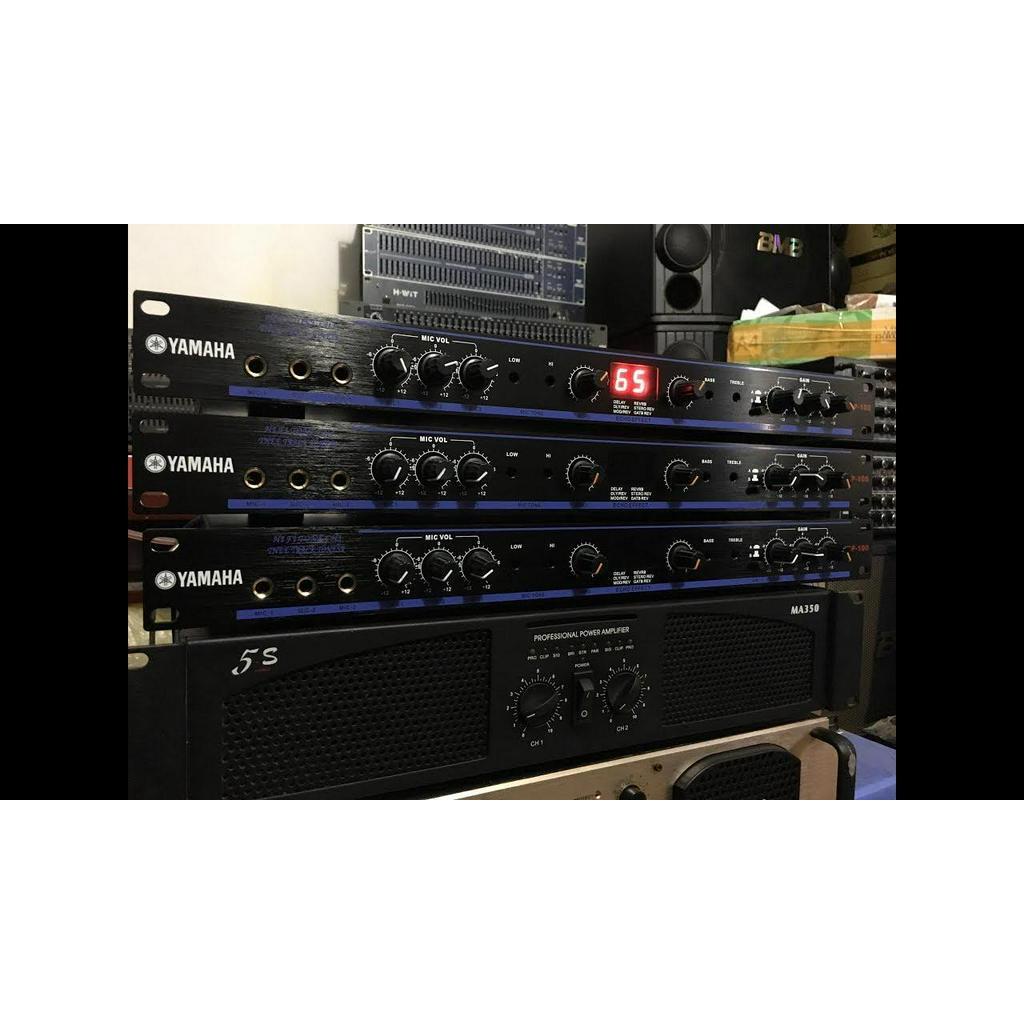 Vang số karaoke yamaha dsp-100 - vang số chỉnh cơ