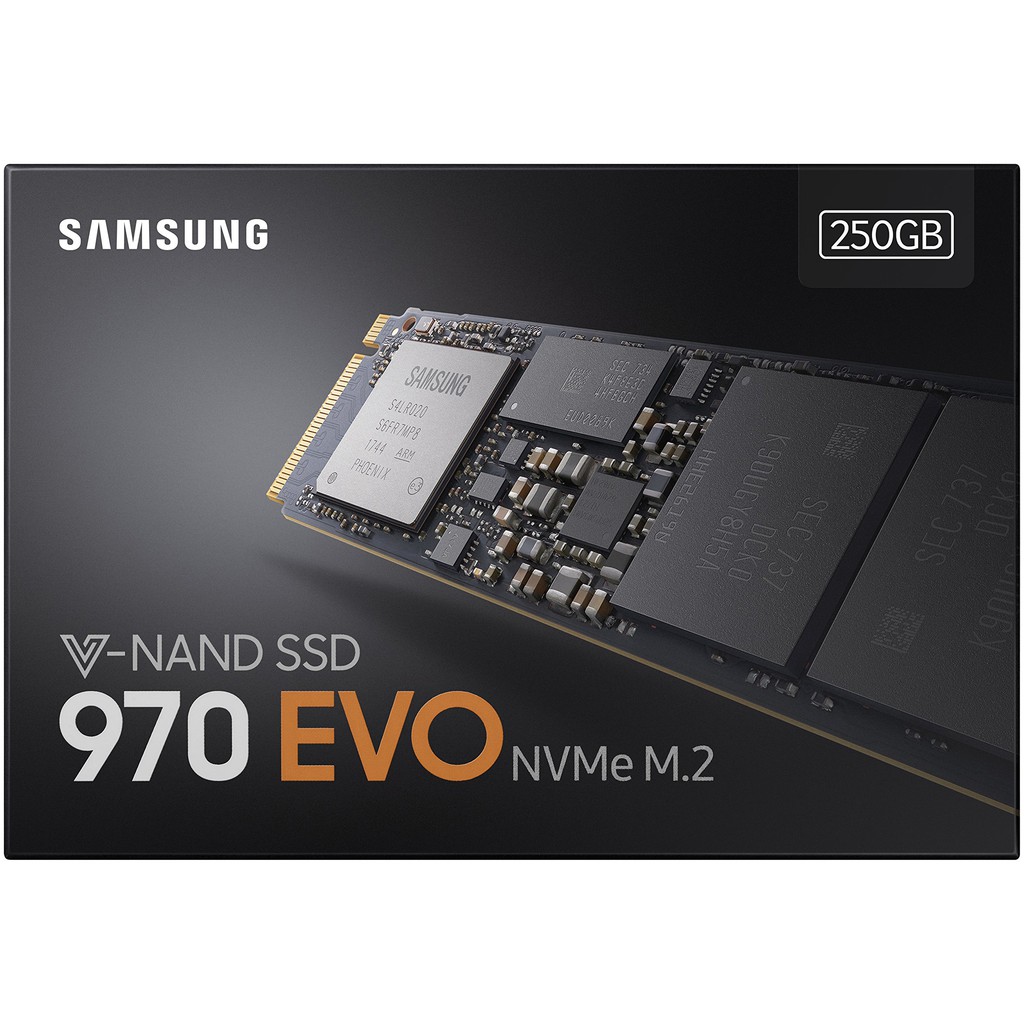 Ổ cứng SSD Samsung 970 EVOM.2 2280 250GB - 2018 ( Bảo hành lên đến 5 năm -1 đổi 1)