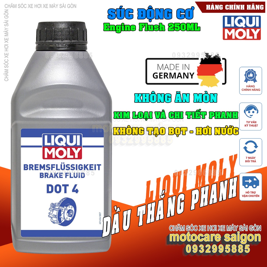 Dầu thắng phanh liqui dot4 dot 4 500ml hàng cao cấp giá rẻ