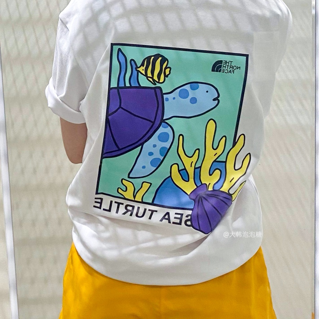 Mới Áo Thun Ngắn Tay The North Face 22 Nt7un05 Thời Trang Năng Động