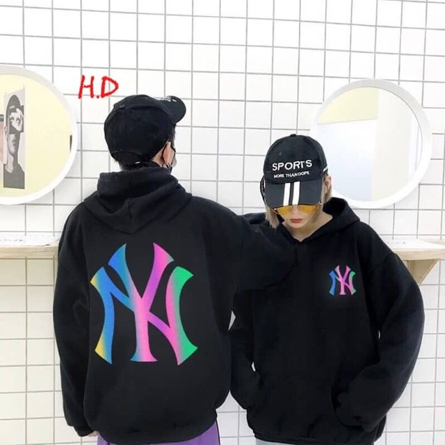 [FREESHIP ĐƠN TỪ 50K] Áo hoodie phản quang NY HDA1119