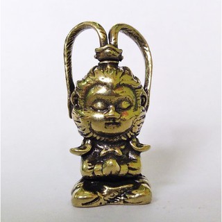 Tôn Ngộ không mini 🎁FREESHIP🎁 Ngộ Không bằng đồng -Phụ kiện tiểu cảnh trang trí