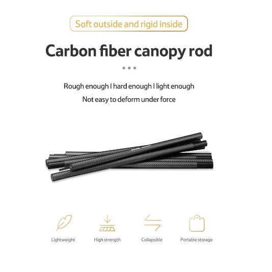 Gậy chống tăng Carbon Glamping NatureHike NH21YW137
