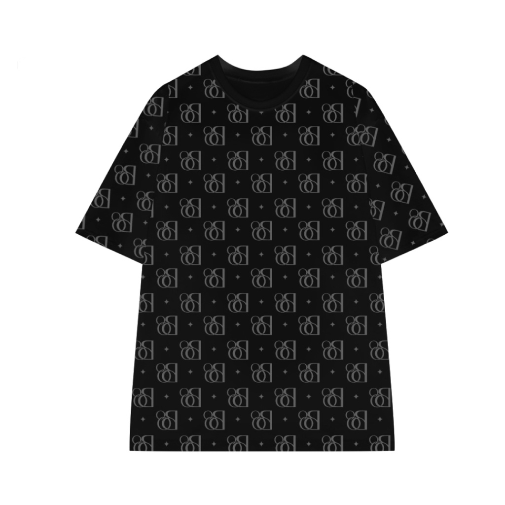 Áo Thun BOO Unisex Nam Nữ Dáng Oversize Vải Cotton Cao Cấp In tràn Pattern Graphic Logo OOB Nhiều Màu Trend