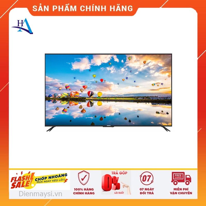 Smart Tivi Asanzo iSlim 4K 65 Inch Model 65UV10 (Miễn phí giao tại HCM-ngoài tỉnh liên hệ shop)