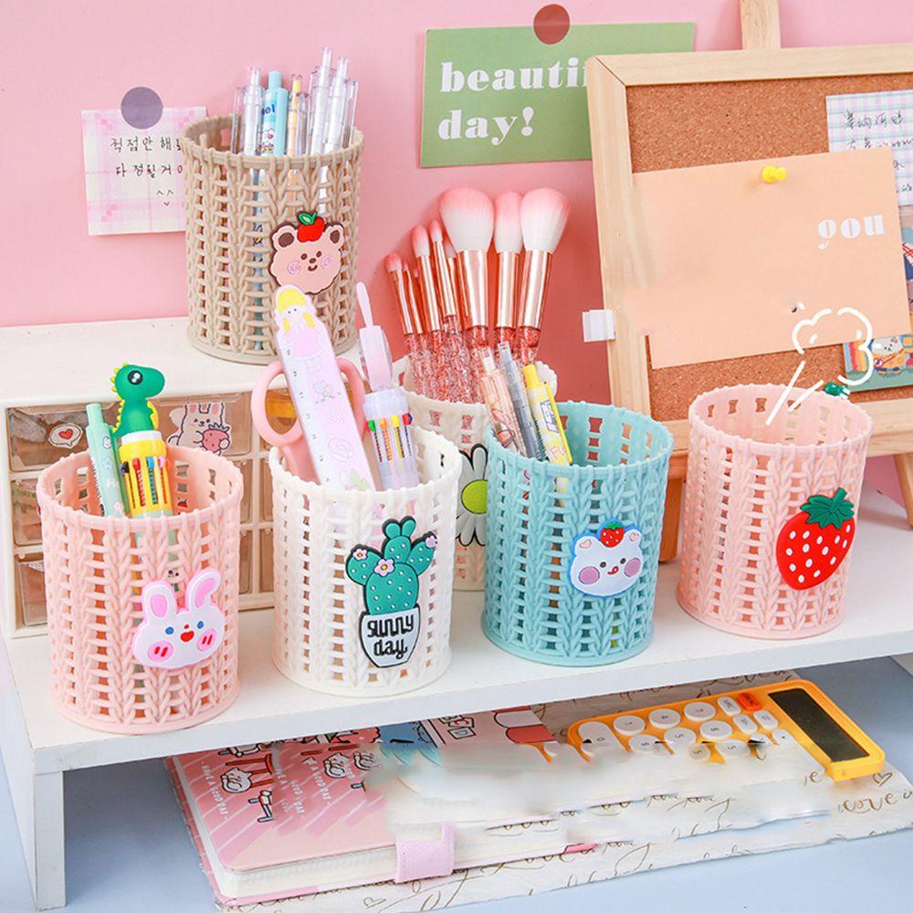 CHOOKEY Giá Đỡ Bút / Cọ Trang Điểm Đa Năng Để Bàn Tiện Lợi