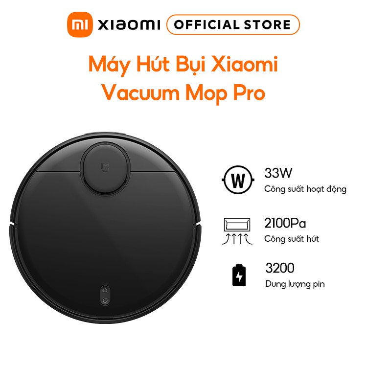 Robot hút bụi Xiaomi Vacuum Mop P - Hàng chính hãng - Bảo hành 12 tháng